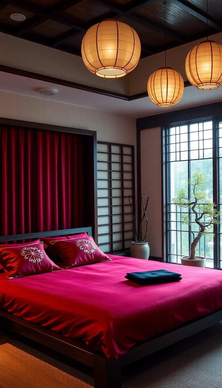 15 Bedroom Makeover Ideas That'll Make You Feel Like You're on Vacation Every Night (#4 Will Surprise You!) - 14. Elegant Asian Influence