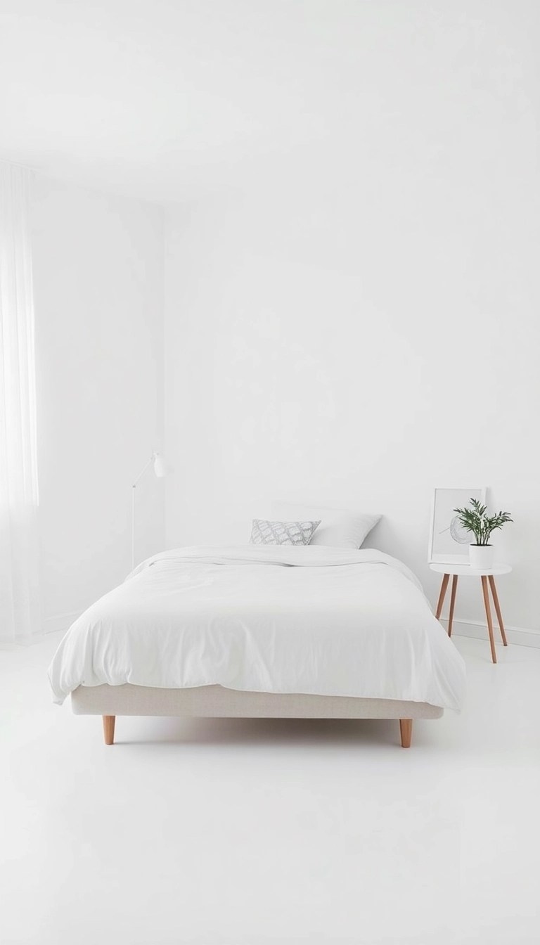 15 Bedroom Makeover Ideas That'll Make You Feel Like You're on Vacation Every Night (#4 Will Surprise You!) - 5. Minimalist Serenity