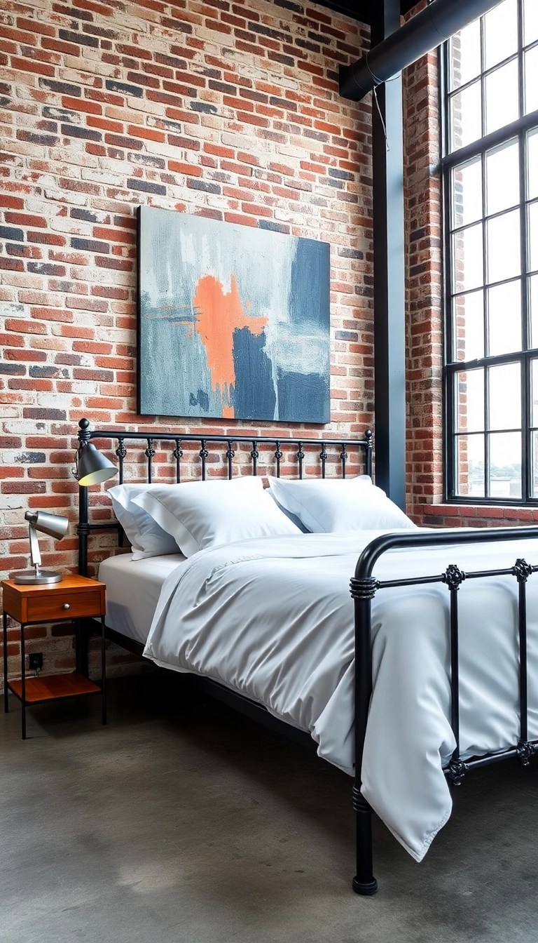 15 Bedroom Makeover Ideas That'll Make You Feel Like You're on Vacation Every Night (#4 Will Surprise You!) - 8. Modern Industrial Chic