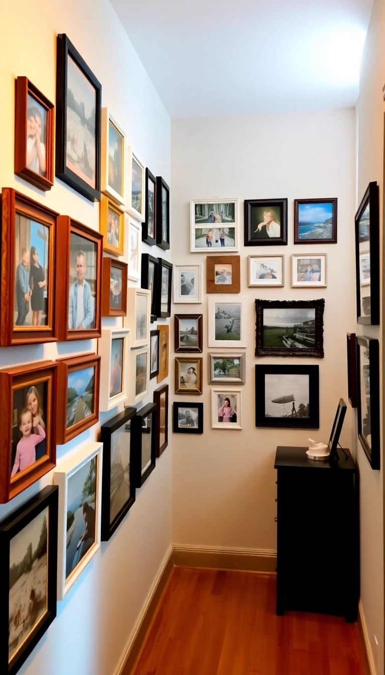 15 Creative DIY Wall Art Ideas That'll Transform Your Space (You Won't Believe #6!) - 2. Personal Photo Gallery