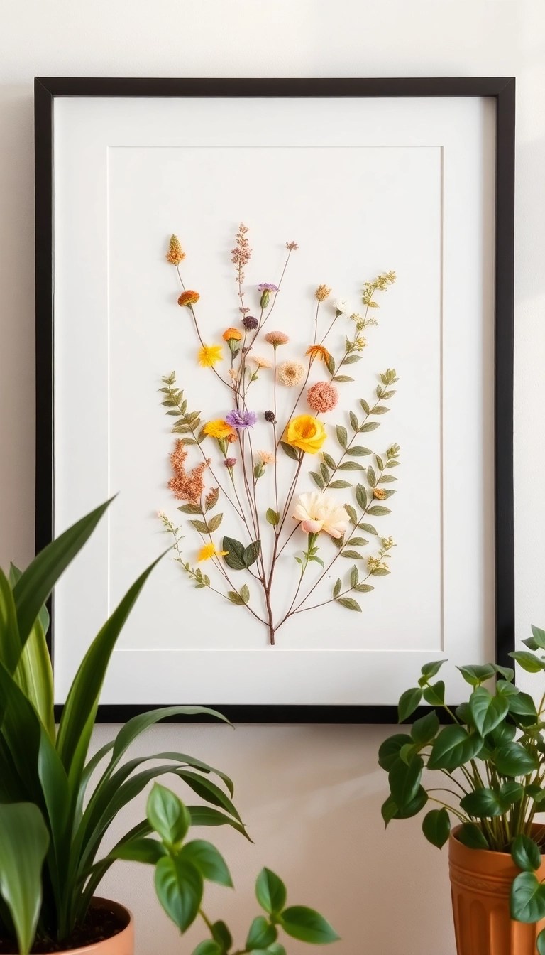 15 Creative DIY Wall Art Ideas That'll Transform Your Space (You Won't Believe #6!) - 5. Nature-Inspired Wall Art