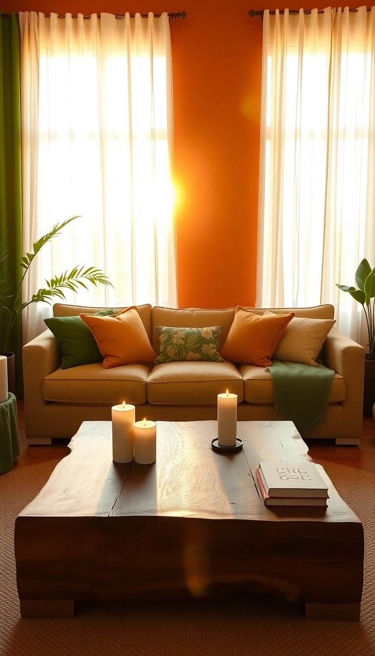 20 Cozy Living Room Ideas That'll Make You Want to Snuggle Up Forever! - 2. Warm Color Palettes