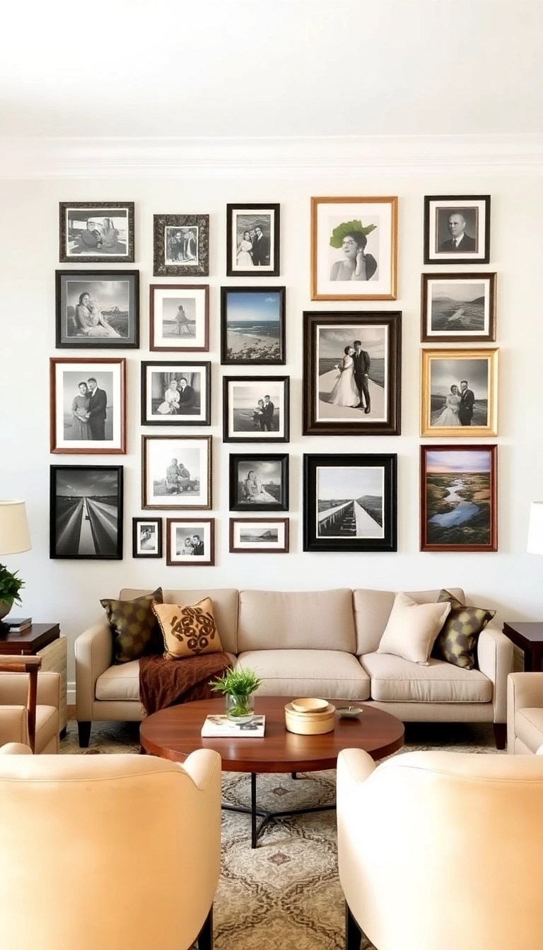 20 Cozy Living Room Ideas That'll Make You Want to Snuggle Up Forever! - 7. Personal Touches