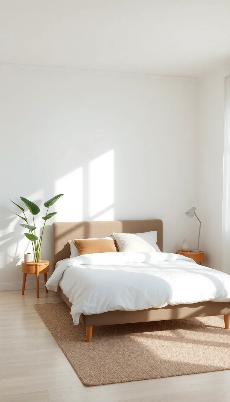 21 Bedroom Makeovers That Look Luxurious but Cost Less Than $100! - 18. Minimalist Approach
