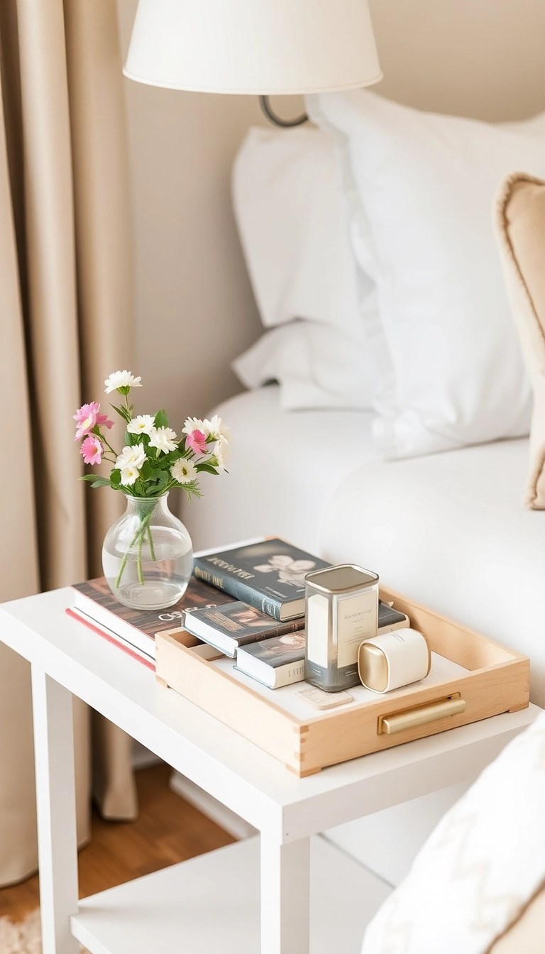 21 Bedroom Makeovers That Look Luxurious but Cost Less Than $100! - 20. Cozy Bedside Decor