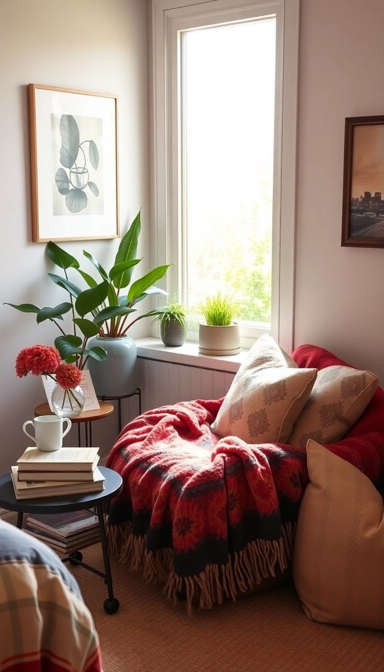 21 Bedroom Makeovers That Look Luxurious but Cost Less Than $100! - 4. Cozy Reading Nook