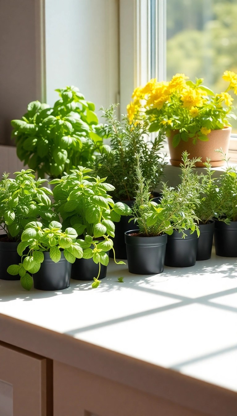 25 DIY Home Decor Projects So Easy You’ll Wonder Why You Didn’t Start Sooner! - 13. Potted Herb Garden