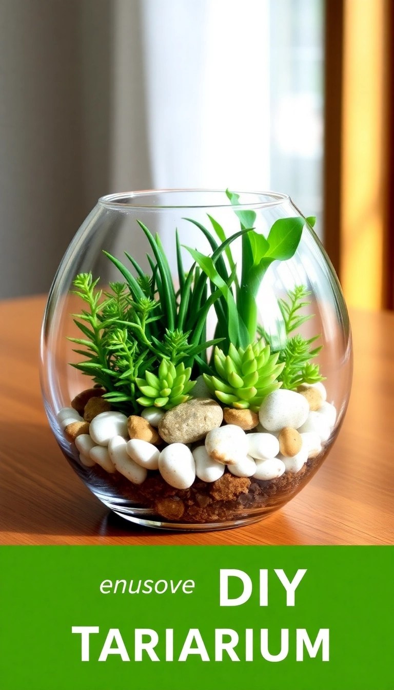 25 DIY Home Decor Projects So Easy You’ll Wonder Why You Didn’t Start Sooner! - 16. DIY Terrarium