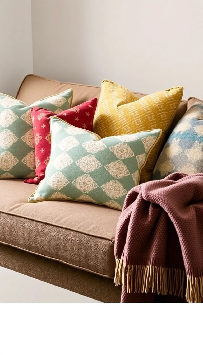 25 DIY Home Decor Projects So Easy You’ll Wonder Why You Didn’t Start Sooner! - 5. Customized Throw Pillows