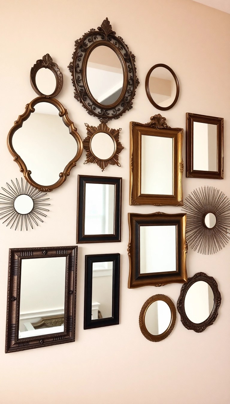 25 DIY Home Decor Projects So Easy You’ll Wonder Why You Didn’t Start Sooner! - 9. Decorative Wall Mirrors