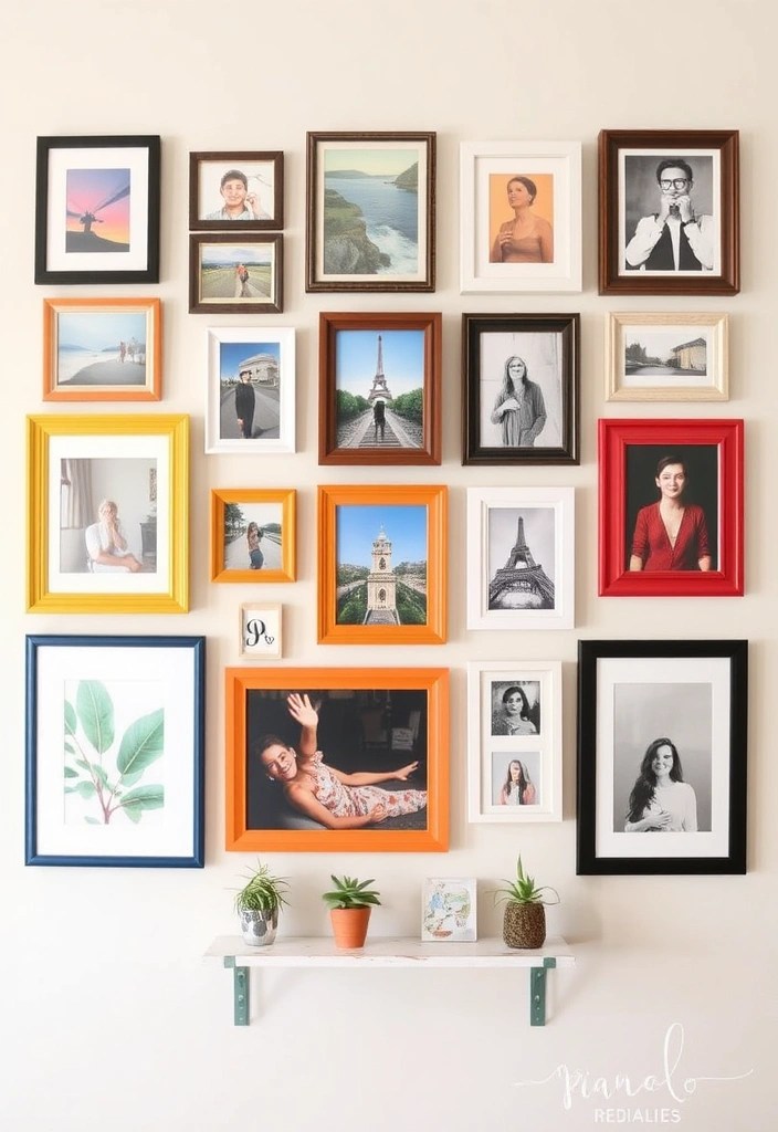 25 Budget Home Decor Ideas That'll Make You Feel Like a Design Pro! - 1. Create a Gallery Wall