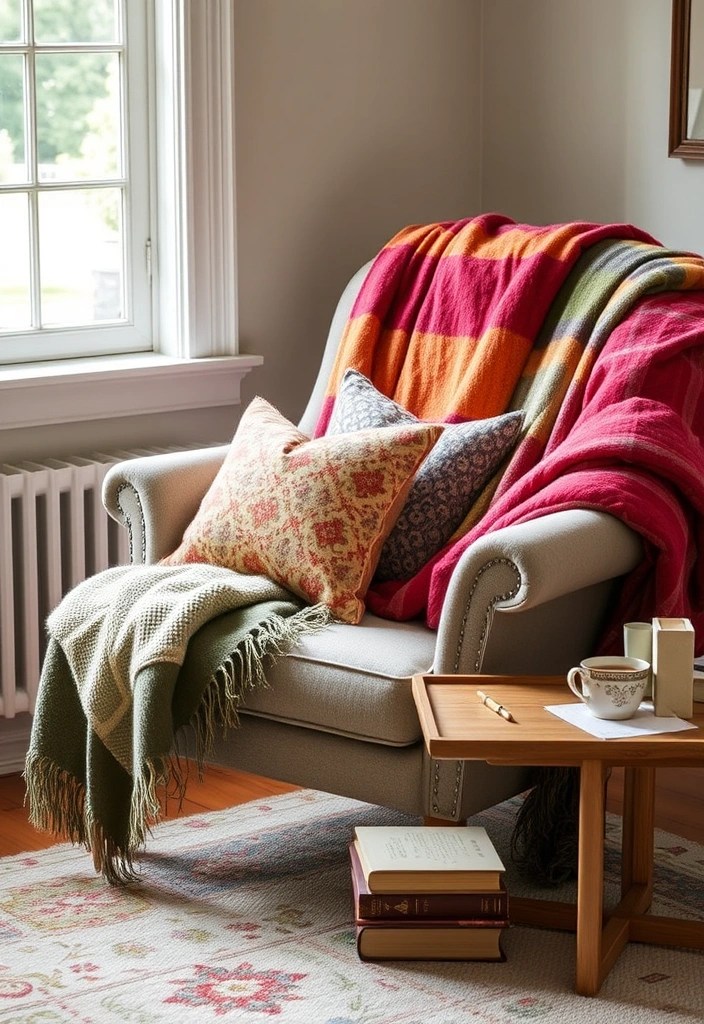 25 Budget Home Decor Ideas That'll Make You Feel Like a Design Pro! - 6. Cozy Up with Throw Blankets