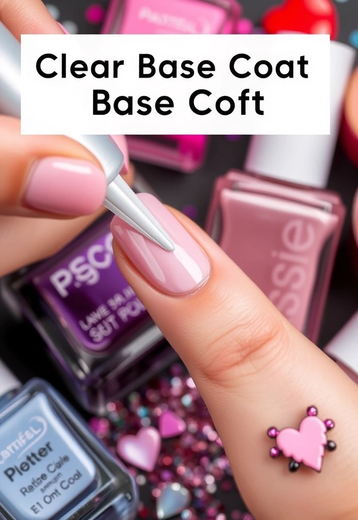 7 Essential Valentine's Nail Care Tips to Keep Your Nails Looking Flawless! (You'll Thank Us for #4!) - 3. Don’t Skip the Base Coat